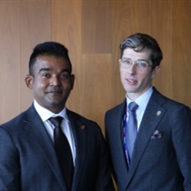 pic of Yugeesh and Lachlan